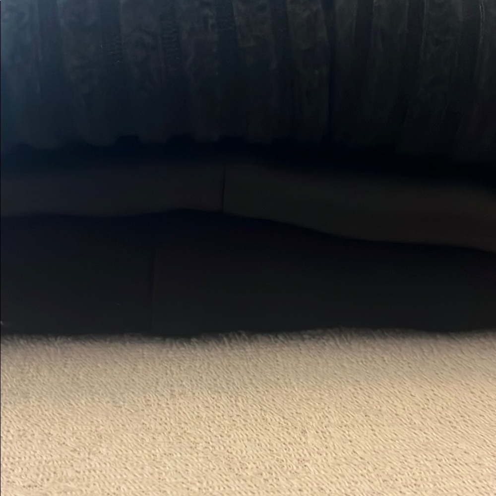 Black Textured Fabric
